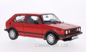 1/18 VW Golf I GTI 1982 梱包80サイズ フォルクスワーゲン ゴルフ 赤 レッド RED Welly 梱包サイズ80