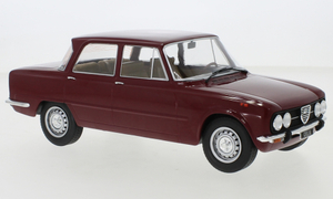 1/18 アルファロメオ ジュリア スーパー ヌオーヴァ ヌオーバ ダーク レッド Alfa Romeo Giulia Nuova super 1974 1:18 新品 梱包サイズ80