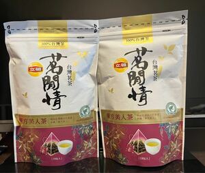 台湾立頓リプトン茗閒情 東方美人茶 2袋36入立体ティパック　フルーティー　100％台湾茶 