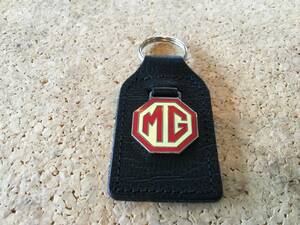 MG key holder Octagon.Red&Cream