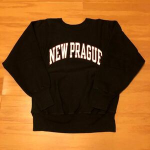 90'S CHAMPION REVERSE WEAVE NEW PRAGUE BLACK 90年代 チャンピオン リバースウィーブ カレッジ スウェット ブラック YALE HARVARD NYU