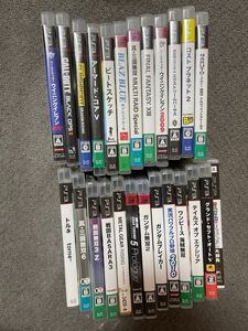 PS3ソフトまとめ売り25枚中古品　【ジャンク】