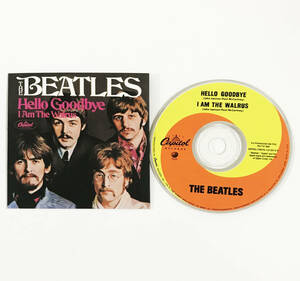 【送料無料！】 レア！THE BEATLES ザ・ビートルズ「Hello Goodbye / I Am The Walrus」USキャピトルプロモ盤 紙ジャケット仕様CD