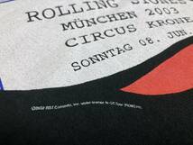 00s ローリングストーンズ ヨーロッパツアー 2003年 ミュンヘン公演 Tシャツ ビンテージ The Rolling Stone ロック バンド_画像6