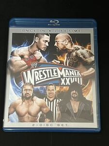 2Blu-ray / WWE / The Rock / John Cena / Wrestlemania Xxviii / World Wrestling / WWE95043 / 管理番号：SF0416