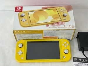 ☆100円スタート！動作確認済 任天堂 スイッチライト イエロー 本体 Nintendo Switch Lite Yellow ニンテンドー 
