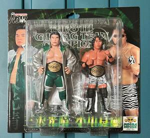  takkyubin (home delivery service) postage included unopened three . light .& Ogawa good .2PACK set Professional Wrestling figure Noah mogla house all Japan Professional Wrestling New Japan Professional Wrestling 