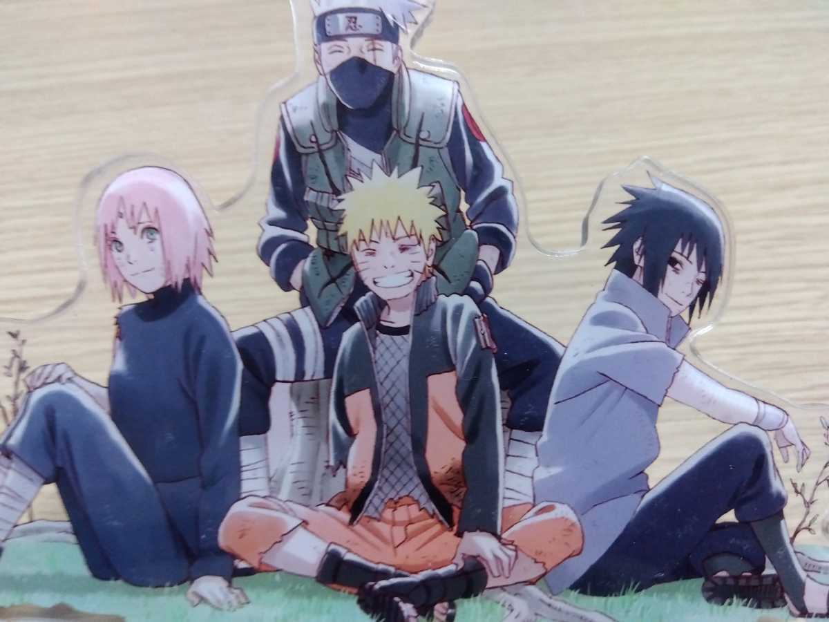 NARUTO ナルト サスケ サクラ カカシ 20周年 限定 アクリルスタンド ...