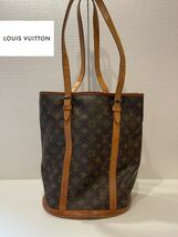 ★LOUIS VUITTON★ルイヴィトン★バッグ★トートバッグ★バケツ★バケット★モノグラム★ブラウン★レザー★_画像1