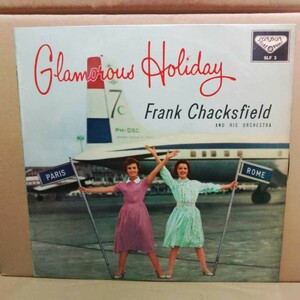 国内盤10インチ)フランク・チャックスフィールド管弦楽団/魅惑の休日　SLF 2 Frank Chacksfield　美女ジャケ