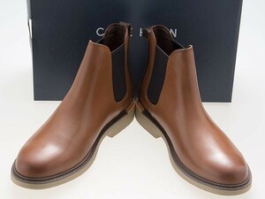 新品/COLE HAAN/コールハーン/GO-TO CHELSEA BOOT/ゴートゥー チェルシーブーツ/サイドゴア/C36533/CARAMEL/ブラウン/黒/ワイズＭ/26.5cm