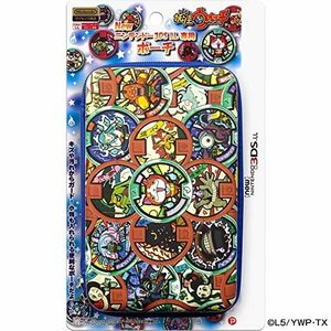 【vaps_5】new 3DSLL 妖怪ウォッチ ポーチ メダル柄ブルー 送込