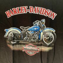 SR10B1. Tシャツ Lサイズ　HARLEY-DAVIDSON ③ ハーレーダビッドソン 黒_画像2