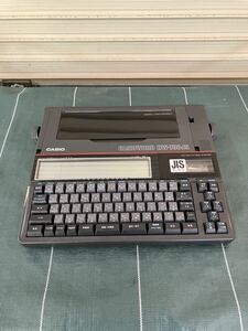 * word processor Casio word CASIO HW-700JS office work supplies retro junk treatment *