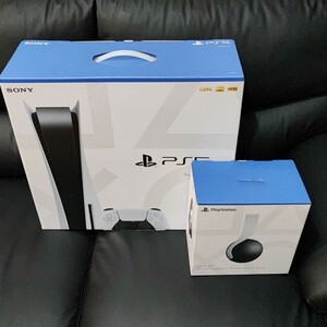 PlayStation 5 /プレイステーション5 純正ヘッドセット付き