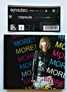 中古CD＋DVD　CAPSULE『 MORE!MORE!MORE! 』 品番：YCCC-10012/B / デジパック仕様