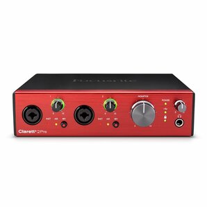 ◆新品 店頭展示品 料無料 Focusrite Clarett+ 2Pre フォーカスライト オーディオインターフェース adat対応の画像2