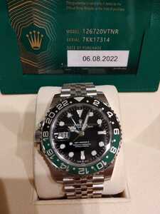 GMTマスターⅡ メンズ腕時計 ROLEX 126720vtnr