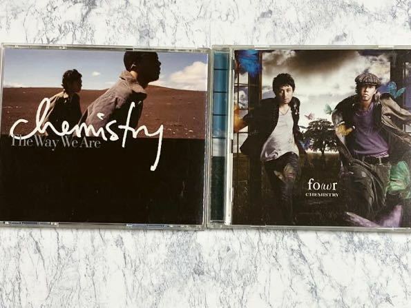 CD ケミストリー　2タイトル　中古　アルバムCHEMISTRY ・ザ・ウェイ・ウィー・アー　 ・fo(u)r