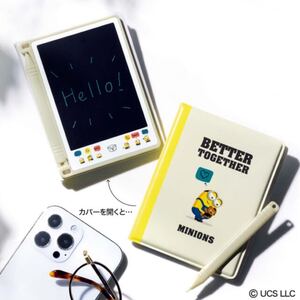 InRed 8月号 付録のみ ミニオンズ 電子メモパッド