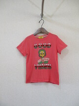 tweetyピンクＴシャツ サイズ120（USED）72317②_画像1