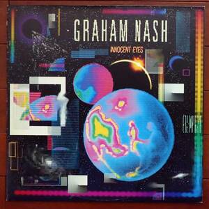 Graham Nash（グラハム・ナッシュ）LP「Innnocent Eyes（イノセント・アイズ）」白盤　美品、洗浄、再生確認済み