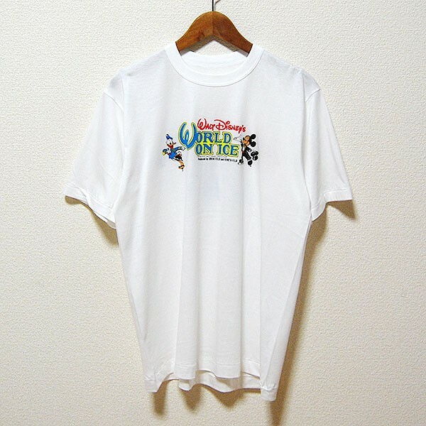 新品未使用★ウォルト・ディズニー ワールドオンアイス1986 1st日本ツアー スタッフ限定Tシャツ