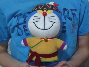  Doraemon * Doraemon мягкая игрушка / индеец / симпатичный!