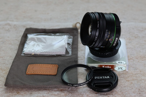 PENTAX（ペンタックス）SMC PENTAX-DA35mm F2.8 Macro Limited [ブラック]　美品 　付属品多数