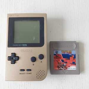 ゲームボーイポケット Nintendo 任天堂 ゲームボーイ ニンテンドー レッド 限定 ゲーム ポケモン 本体 ゴールド