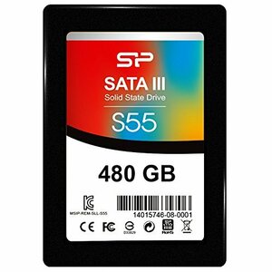 シリコンパワー SSD 480GB SATA3 6Gb/s 3K P/EサイクルMLC採用【最大読込速(新品未使用品)