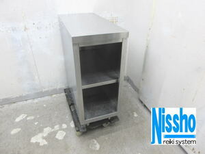 # used stainless steel cabinet * door less type *350×750×790(mm)* kitchen speciality shop!! (2t815j)