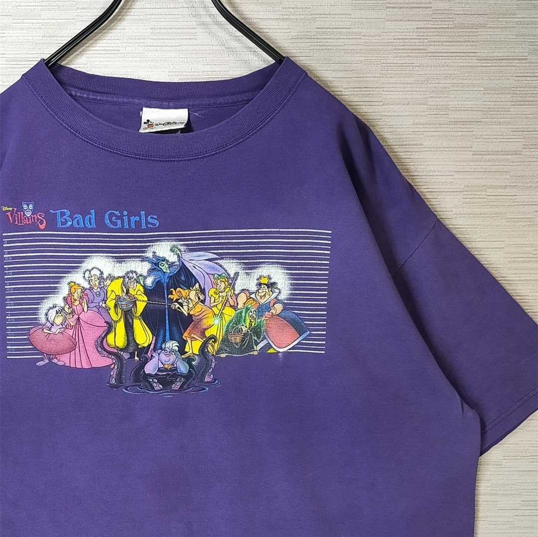 Disney 2XL バッドガールズ ヴィランズ Bad Girls Tシャツ ディズニー