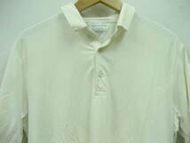 TaylorMade テーラーメイド ポロシャツ 半袖 シャツ ゴルフ ウエア ホワイト 白 サイズL_画像2