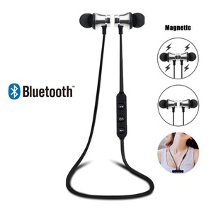イヤホン Bluetooth ワイヤレスイヤホン Bluetoothイヤホン iPhone カナル型 防水 マグネット シルバー