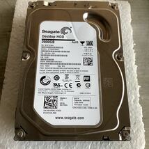 Seagate HDD 2000GB フォマット済みです。中古品　廃棄パソコン取り出し品　ジャンク_画像1