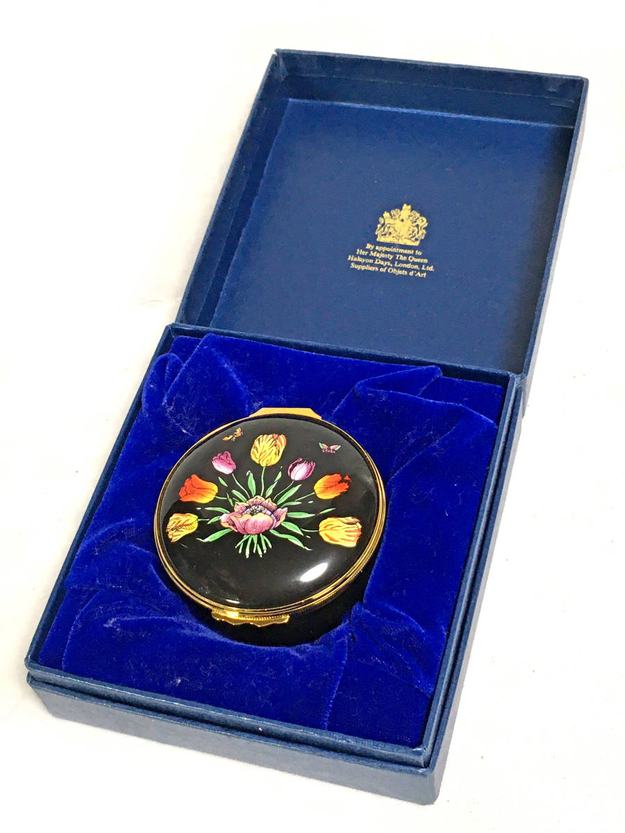 受賞店舗】 新品 英国 ハルシオンデイズ ミツバチ ディープコバルト