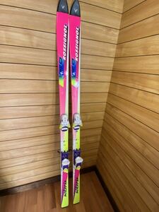 ロシニョール　solaris 173cm ROSSIGNOL スキー　スキー板 ピンク　イエロー