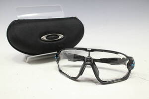 1円〜【オークリー/OAKLEY本物】サングラス/JAW BREAKER/ジョウブレイカー/プラスチックフレーム/ブラック/クリアレンズ【A941M