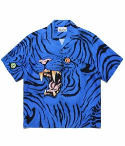 WACKOMARIA TIM LEHI / S/S HAWAIIAN SHIRT ワコマリア スラックス アロハ TIMLEHI シャツ レオパード パンツ ティムリーハイ　サイズL