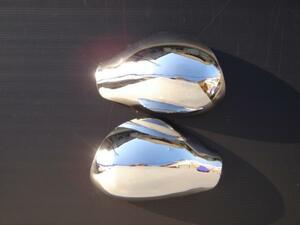  chrome plating door mirror side mirror cover panel Peugeot 206 206cc hatchback Wagon 