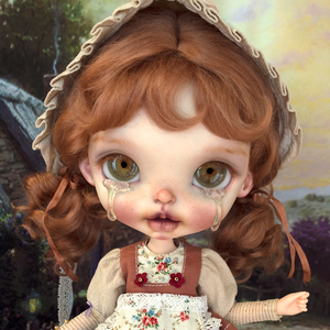 ◆yuri◆カスタムブライスcustom blythe「Surprise lily red flower of tears」