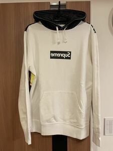 [中古品] SUPREME x COMME des GARONS SHIRT Box Logo Hoodie / BLACK / size SMALL