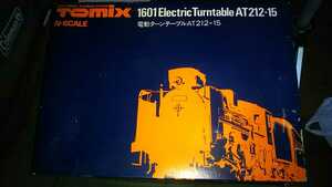 通電確認済み TOMIX 1601 電動ターンテーブル コントローラー付 AT212-15 Electric Turntable Nゲージ ジャンク扱い bb