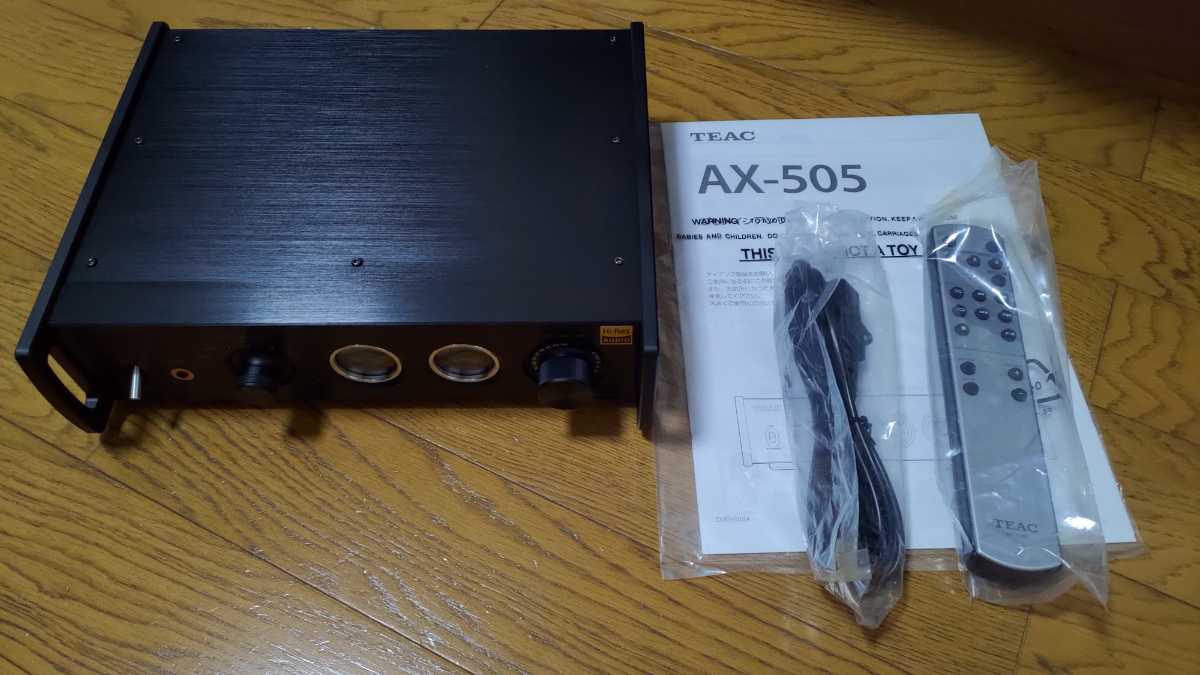 90%以上節約 非常に良い ティアック プリメインアンプ ブラック TEAC