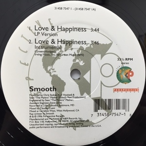 SMOOTH / LOVE & HAPPINESS