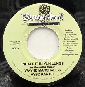 WAYNE MARSHALL & VYBZ CARTEL / Inhale It In Yuh Lungs