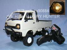 WPL D12 スズキ キャリイ 白 4WD RTR ボディオプション多数 (WPL JAPAN C24を使用)_画像1