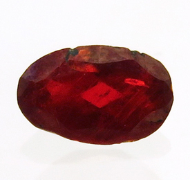 2291【レアストーン】【ジンサイト】0.30ct 天然の酸化亜鉛 紅亜鉛鉱 Zincite ニュージャージー USA : 瑞浪鉱物展示館 【送料無料】