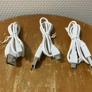 ★新品★3本セット★Micro USB Type-B USBケーブル 80cm 白★★★